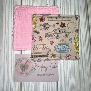 FRIENDS TV show Reusable makeup remover pads (2 pack) handmade new